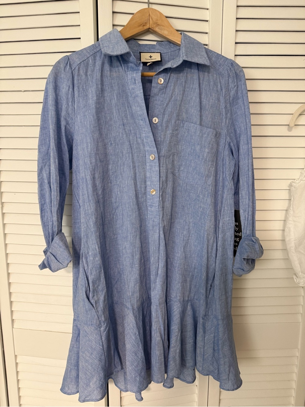 Tuckernuck Chambray Callahan Shirt Dress